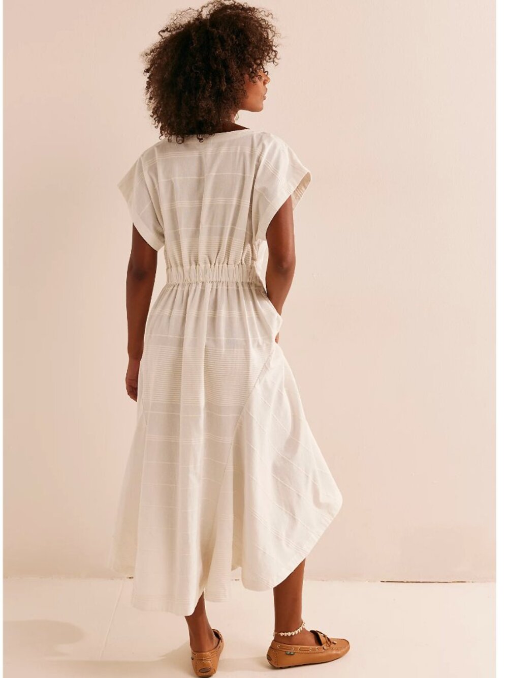Free People Outta Here Midi Dress Ivory Small | NWOT Free-Est | Sold Out - Picture 2 of 10